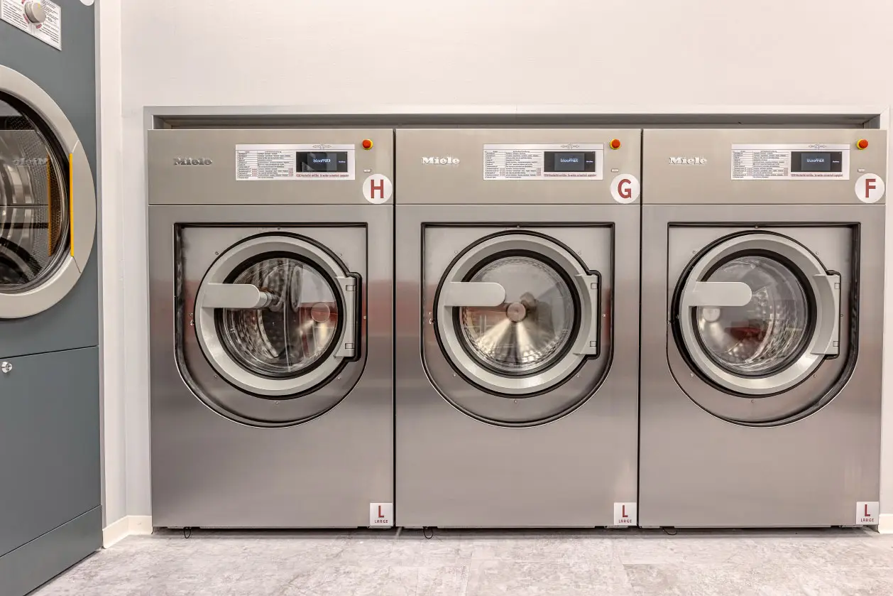 Freie Miele-Waschmaschinen im Bloomest Waschsalon Garbsen